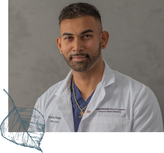 Doctor Patel smiling